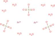 Praseodymium(III) sulphate octahydrate