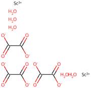 Scandium(III) oxalate pentahydrate