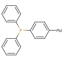 Triphenylphosphine, polymer bound, 1.4-2.0 mmol/g on polystyrene, 200-400 mesh, 1% cross linked wi…