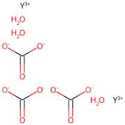 Yttrium(III) carbonate trihydrate