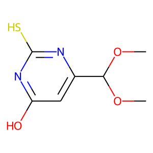 4-(Dimethoxymethyl)-6-hydroxy-2-thiopyrimidine