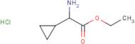 Ethyl amino(cyclopropyl)acetate hydrochloride