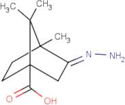 3-Hydrazono-4,7,7-trimethylbicyclo[2.2.1]heptane-1-carboxylic acid