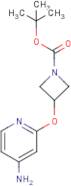 tert-butyl 3-[(4-aminopyridin-2-yl)oxy]azetidine-1-carboxylate