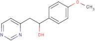 1-(4-Methoxyphenyl)-2-(pyrimidin-4-yl) ethanol