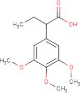 2-(3,4,5-Trimethoxyphenyl)butanoic acid