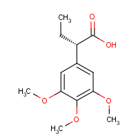 (2S)-2-(3,4,5-Trimethoxyphenyl)butanoic acid