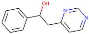 1-Phenyl-2-pyrimidin-4-yl ethanol