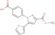 4-[3-(Methoxycarbonyl)-5-(thien-2-yl)-1H-pyrazol-1-yl]benzoic acid