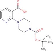 4-(3-Carboxypyridin-2-yl)piperazine, N1-BOC protected
