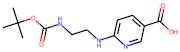 6-({2-[(tert-Butoxycarbonyl)amino]ethyl}amino)nicotinic acid