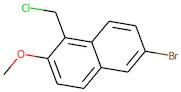 6-Bromo-1-chloromethyl-2-methoxynaphthalene