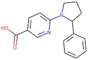 6-(2-Phenylpyrrolidin-1-yl)nicotinic acid