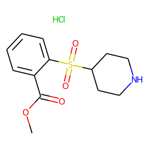 Methyl 2-(piperidin-4-ylsulphonyl)benzoate hydrochloride