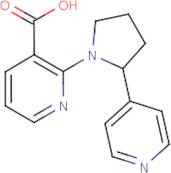2-(2-Pyridin-4-ylpyrrolidin-1-yl)nicotinic acid
