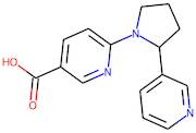 6-[2-(Pyridin-3-yl)pyrrolidin-1-yl]nicotinic acid