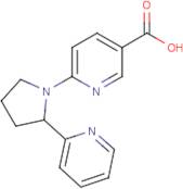6-(2-Pyridin-2-ylpyrrolidin-1-yl)nicotinic acid