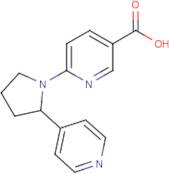 6-(2-Pyridin-4-ylpyrrolidin-1-yl)nicotinic acid