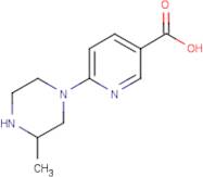 6-(3-Methylpiperazin-1-yl)nicotinic acid