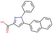 5-Naphth-2-yl-1-phenyl-1H-pyrazole-3-carboxylic acid