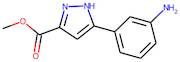 Methyl 5-(3-aminophenyl)-1H-pyrazole-3-carboxylate