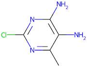 2-Chloro-4,5-diamino-6-methylpyrimidine