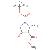 1-O-tert-Butyl 3-O-methyl 2-methyl-4-oxopyrrolidine-1,3-dicarboxylate