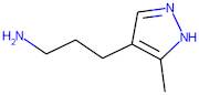 4-(3-Aminopropyl)-5-methyl-1H-pyrazole