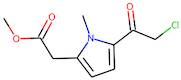 Methyl [5-(chloroacetyl)-1-methyl-1H-pyrrol-2-yl]acetate