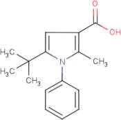 5-tert-Butyl-2-methyl-1-phenylpyrrole-3-carboxylic acid