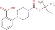 2-[4-(tert-Butoxycarbonyl)piperazin-1-yl]benzoic acid