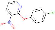 2-(4-Chlorophenoxy)-3-nitropyridine