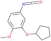 3-(Cyclopentoxy)-4-methoxyphenyl isocyanate