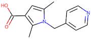 2,5-Dimethyl-1-[(pyridin-4-yl)methyl]-1H-pyrrole-3-carboxylic acid