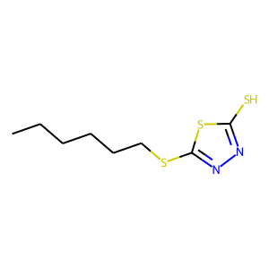 2-(Hexylthio)-1,3,4-thiadiazole-5-thiol