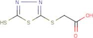 [(5-Sulphanyl-1,3,4-thiadiazol-2-yl)sulphanyl]acetic acid