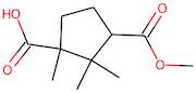 3-Methoxycarbonyl-1,2,2-trimethylcyclopentane-1-carboxylic acid