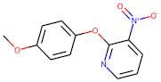 2-(4-Methoxyphenoxy)-3-nitropyridine