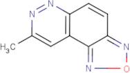8-Methyl-1,2,5-oxadiazolo[3,4-f]cinnoline
