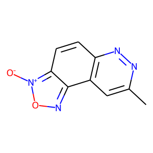 8-Methyl-1,2,5-oxadiazolo[4,3-f]cinnolin-3-oxide