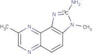 2-Amino-3,8-dimethylimidazo[4,5-F]quinoxaline-2-(13)C