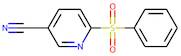 2-Phenylsulphonylpyridine-5-carbonitrile