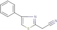 (4-Phenyl-1,3-thiazol-2-yl)acetonitrile