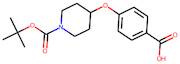 4-{[1-(tert-Butoxycarbonyl)piperidin-4-yl]oxy}benzoic acid