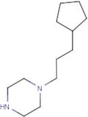 1-(3-Cyclopentylprop-1-yl)piperazine