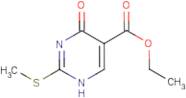 Ethyl 1,4-dihydro-2-(methylthio)-4-oxopyrimidine-5-carboxylate
