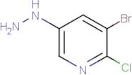 3-Bromo-2-chloro-5-hydrazinylpyridine