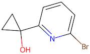 1-(6-Bromo-2-pyridinyl)cyclopropanol