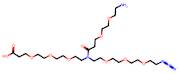 N-(Azido-PEG3)-N-(PEG2-amine)-PEG3-acid