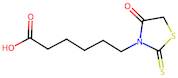 6-(4-Oxo-2-thioxothiazolidin-3-yl)hexanoic acid
